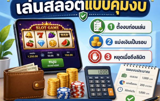 เล่นสล็อตแบบคุมงบ วางแผนเงินให้สนุกแบบไม่บานปลาย