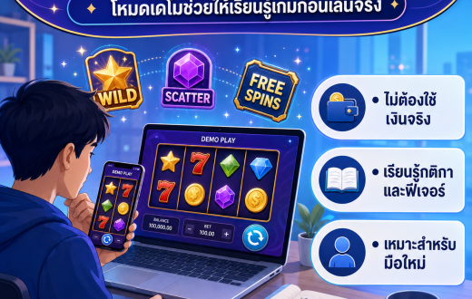 ทดลองเล่นสล็อต ทางเลือกสำหรับคนที่อยากเข้าใจเกมก่อนตัดสินใจ