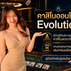 คาสิโนออนไลน์ Evolution คืออะไร? คู่มือเลือกคาสิโนสดคุณภาพสำหรับผู้เล่นไทย