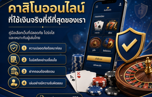 วิธีการจัดอันดับคาสิโนออนไลน์ที่ดีที่สุดของเรา: เกณฑ์รีวิวแบบโปร่งใสสำหรับผู้เล่นไทย
