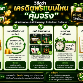 คาสิโน เครดิตฟรี คืออะไร? คู่มือเลือกข้อเสนอฟรีอย่างปลอดภัย พร้อมวิธีดูเงื่อนไขก่อนเริ่มใช้งาน