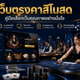 เว็บตรงคาสิโนสด คืออะไร? คู่มือเลือกเว็บให้ดูเป็นระบบ อ่านง่าย และน่าเชื่อถือ