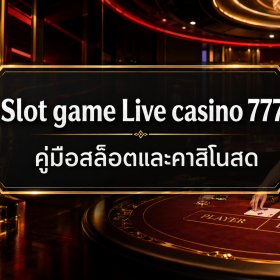 Slot game Live casino 777 คู่มือเลือกแพลตฟอร์มสล็อตและคาสิโนสดอย่างรอบคอบ