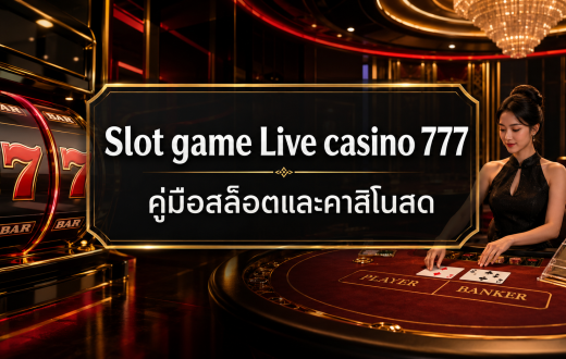 Slot game Live casino 777 คู่มือเลือกแพลตฟอร์มสล็อตและคาสิโนสดอย่างรอบคอบ