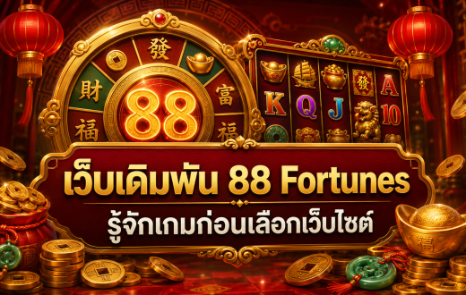 เว็บเดิมพัน 88 Fortunes คืออะไร? ก่อนเลือกเว็บไซต์ควรตรวจสอบเรื่องใดบ้าง