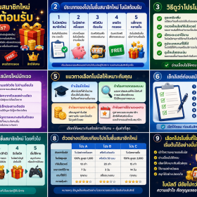 โปรโมชั่นสมาชิกใหม่ โบนัสต้อนรับ คืออะไร? วิธีดูข้อเสนอที่คุ้มจริงก่อนสมัคร