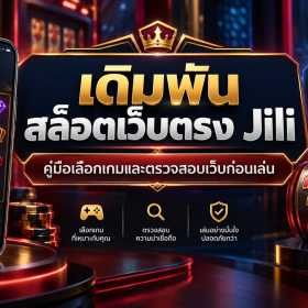 เดิมพัน สล็อตเว็บตรง Jili คืออะไร? คู่มือเลือกเกมและตรวจสอบเว็บก่อนเล่น